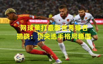 网球单打最新世界排名揭晓：顶尖选手格局稳固